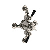Lefroy Brooks 1900 Classic Black LB1900 Classic Black exposed dual control thermostatic shower valve BLE-8746