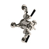 LB1930 Mackintosh exposed thermostatic shower valve with wall returns MBE-8746 Lefroy Brooks 1930 Mackintosh Black LB1930 Mackintosh exposed thermostatic shower valve with wall returns MBE-8746