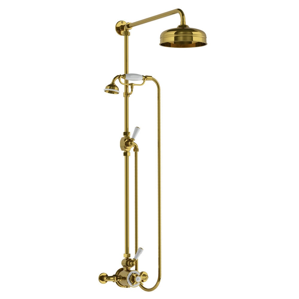 Lefroy Brooks 1900 Classic LB1900 Classic Godolphin exposed shower set mit  8