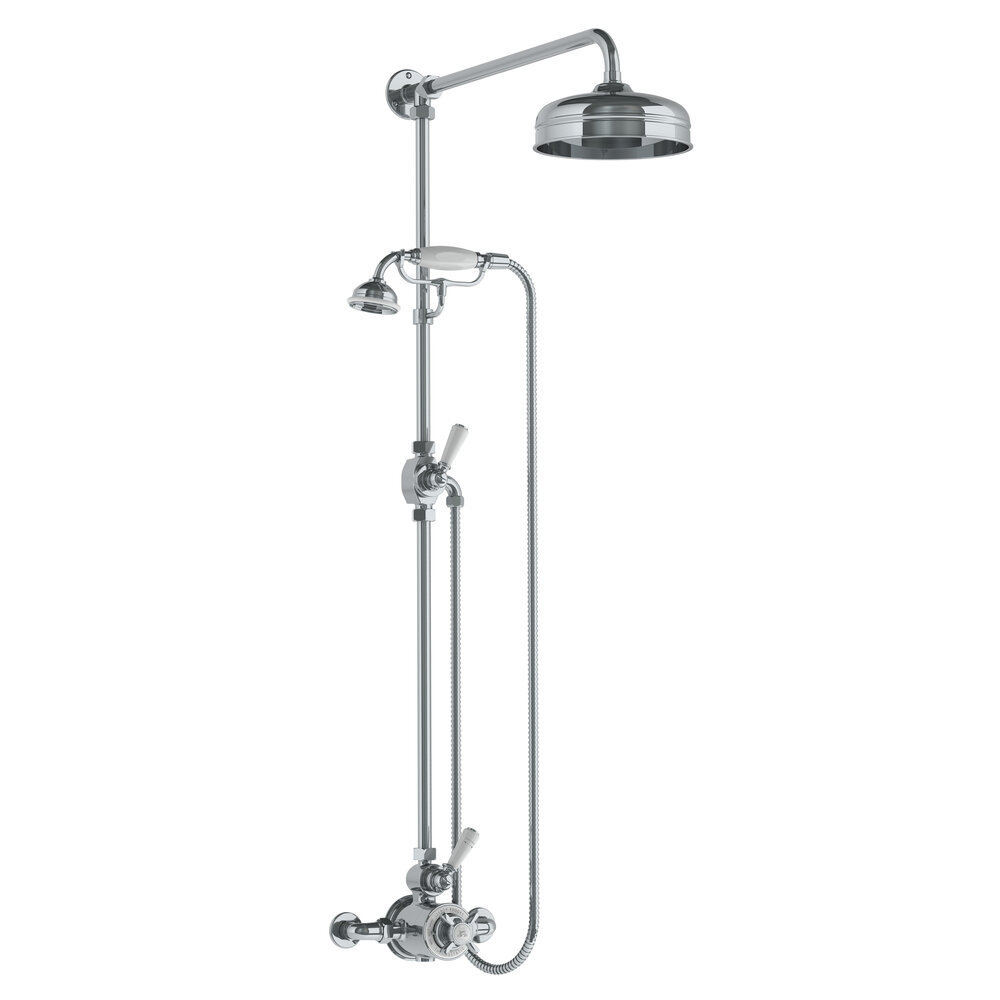 Lefroy Brooks 1900 Classic LB1900 Classic Godolphin exposed shower set mit 8" rose and hand shower GDE-8704