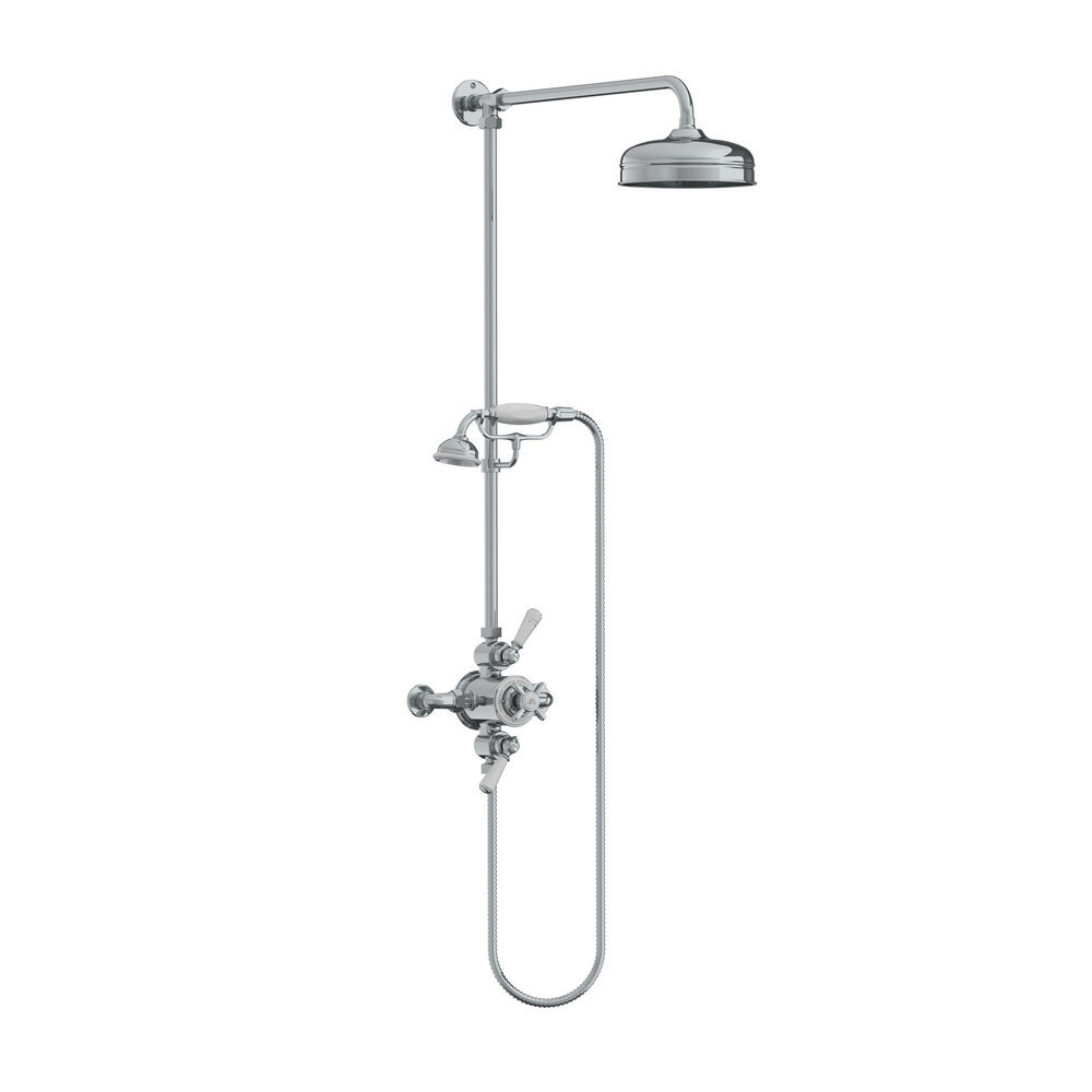 Lefroy Brooks 1900 Classic LB1900 Classic Godolphin exposed shower set mit 5" /8" rose and hand shower GDE-8741/8742