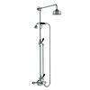 Lefroy Brooks 1900 Classic Black LB1900 Classic Black Godolphin exposed shower set mit 5" rose and hand shower BLE-8703