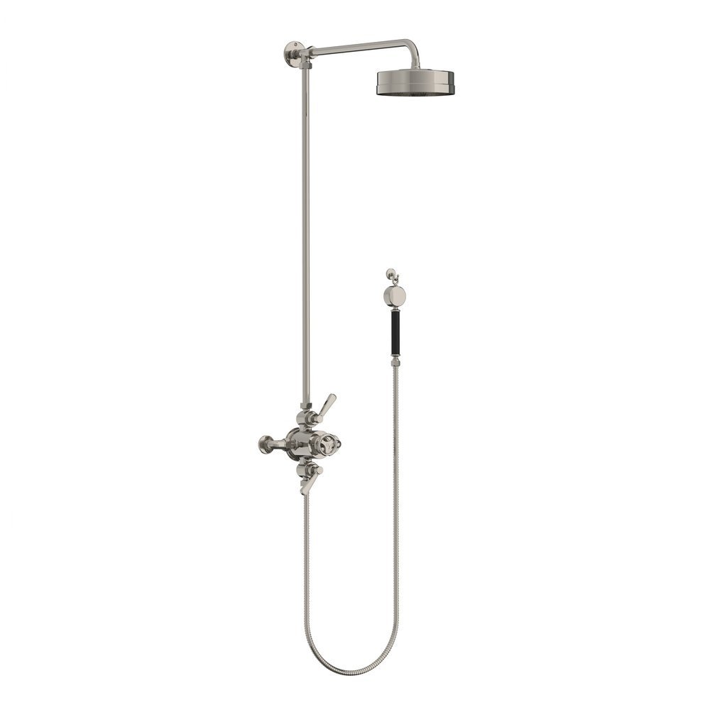 Lefroy Brooks 1920 Ten Ten LB1920 Ten Ten exposed shower set mit 8" or 12" rose and hand shower TTE-8742