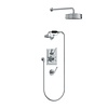 LB1930 Mackintosh concealed shower set mit 8" rose and hand shower MK-8716 Lefroy Brooks 1930 Mackintosh LB1930 Mackintosh concealed shower set mit 8" rose and hand shower MK-8716