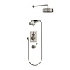 LB1930 Mackintosh concealed shower set mit 8" rose and hand shower MK-8716 Lefroy Brooks 1930 Mackintosh LB1930 Mackintosh concealed shower set mit 8" rose and hand shower MK-8716