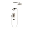 Lefroy Brooks 1930 Mackintosh LB1930 Mackintosh concealed shower set mit 8" rose and hand shower MK-8716