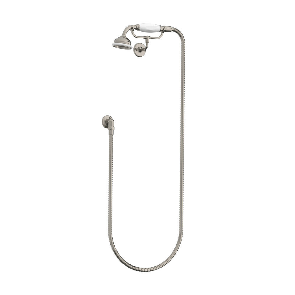 Lefroy Brooks 1900 Classic LB1900 Classic handset with cradle, hand shower, hose and wall outlet LB-1760