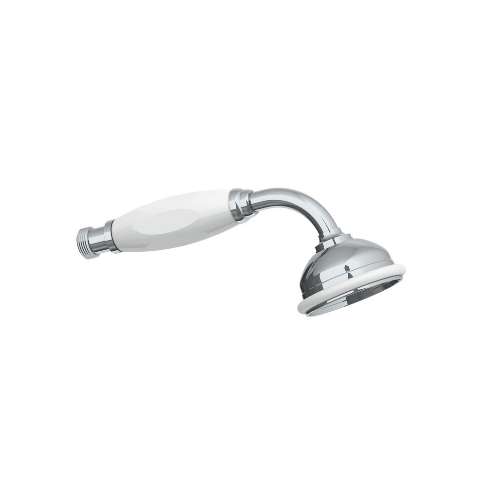 Lefroy Brooks Classic hand shower, white ceramic LB2136 - TheClassicHouse -  the classic bathroom and kitchen specialist