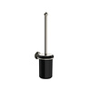 Lefroy Brooks 1900 Classic Black LB1900 Classic  Black Wall mounted ceramic pot and brush BK-4503