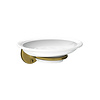 Lefroy Brooks 1900 Classic LB 1900 Classic  cast brass soap holder with fine bone china dish LB-4937