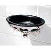 Lefroy Brooks 1900 Classic Black LB 1900 Classic Black cast brass soap holder with fine bone china dish BK-4505