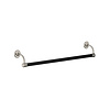 Lefroy Brooks 1900 Classic Black LB 1900 Classic Black stove enamelled towel bar 762mm BK-4508