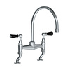 Lefroy Brooks 1900 Classic Black Kitchen mixer Classic Black Lever BL-1517