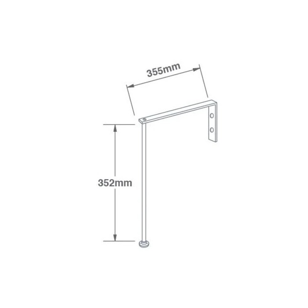 Shaws Shaws Belfast & Cleaner legs & brackets (x2)