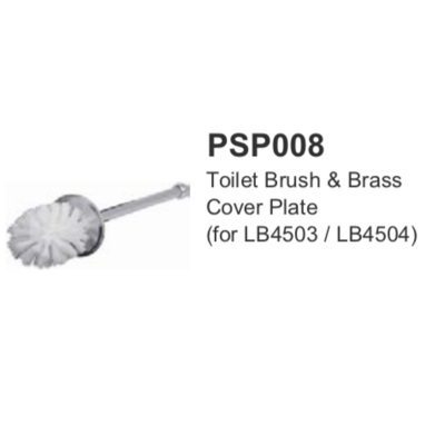 LB toilet brush with cover plate PSP008