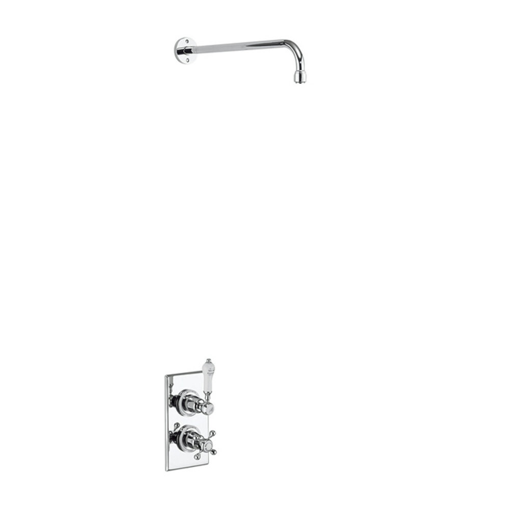 Trent Concealed thermostatic shower valve (without rose) BB Edwardian Trent Concealed thermostatic shower valve (without rose)