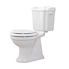 Perrin & Rowe Edwardian Edwardian Duoblok toilet met  hendel  (S-trap)