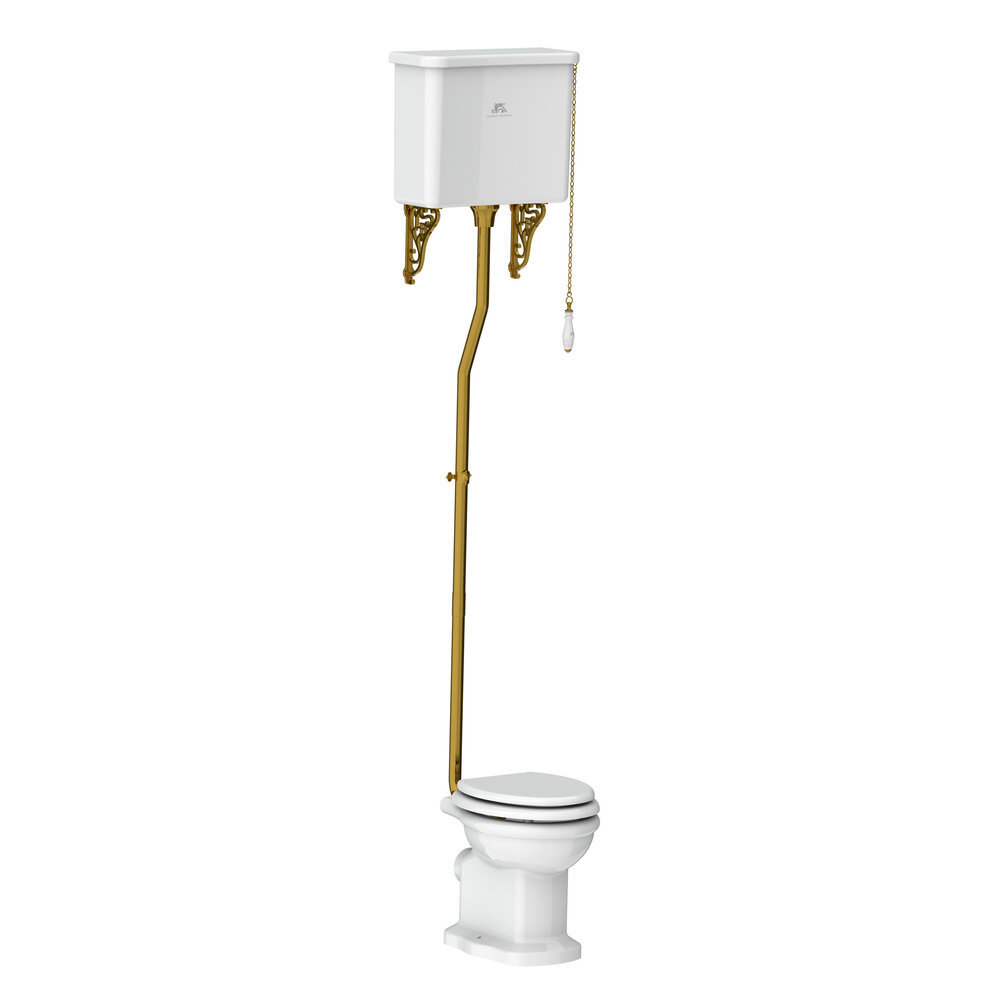 Lefroy Brooks 1910 La Chapelle LB La Chapelle High level toilet with cistern