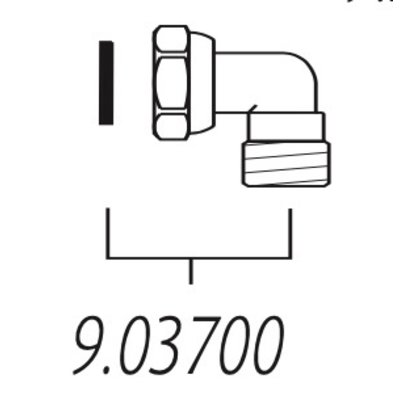 PR elbow union 903700