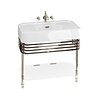 Arcade 900mm basin with stand chrome or nickel BB Arcade Arcade 900mm basin with stand chrome or nickel