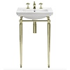 Imperial Imperial Deco 52cm basin with metal stand