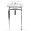 Imperial Imperial Deco 52cm basin with metal stand