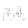 ex showroom: Gusseisenwanne Villandry mit Arcade Wannen-/Duscharmatur nickel Arroll ex showroom: Gusseisenwanne Villandry mit Arcade Wannen-/Duscharmatur nickel