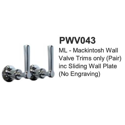 LB Mackintosh wall valve trims PWV043