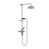 Lefroy Brooks 1900 Classic Black LB1900 Classic Black Godolphin exposed shower set mit 8" rose and hand shower BLE-8742