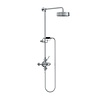 Lefroy Brooks 1930 Mackintosh LB1930 TMackintosh exposed shower set with 8"  rose and hand shower MLEN-8742