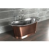 William Holland Freestanding copper bath Bateau, finish copper/tin