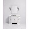 Stratford Mid Moher VP102 - massief houten badmeubel met deuren, natuursteen blad en inbouw wastafels Porter Bathroom Stratford Mid Moher VP102 - massief houten badmeubel met deuren, natuursteen blad en inbouw wastafels