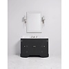 Porter Bathroom Stratford Mid Coole VP102  - wooden wash basin stand with doors, natural stone top and underbuilt basins