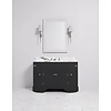 Stratford Mid Coole VP102 - massief houten badmeubel met deuren, natuursteen blad en inbouw wastafels Porter Bathroom Stratford Mid Coole VP102 - massief houten badmeubel met deuren, natuursteen blad en inbouw wastafels
