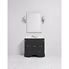 Porter Bathroom Stratford Single Coole VP103   - wooden wash basin stand with doors, natural stone top and underbuilt basins