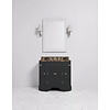 Porter Bathroom Stratford Single Coole VP103   - wooden wash basin stand with doors, natural stone top and underbuilt basins