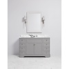 Regent Mid Moher VP107 - massief houten badmeubel met deuren, natuursteen blad en inbouw wastafel Porter Bathroom Regent Mid Moher VP107 - massief houten badmeubel met deuren, natuursteen blad en inbouw wastafel