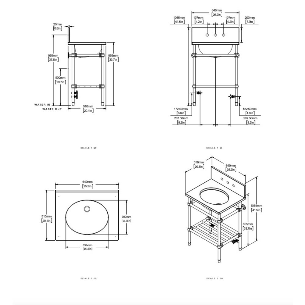 Porter Bathroom Bellmax Single VM179