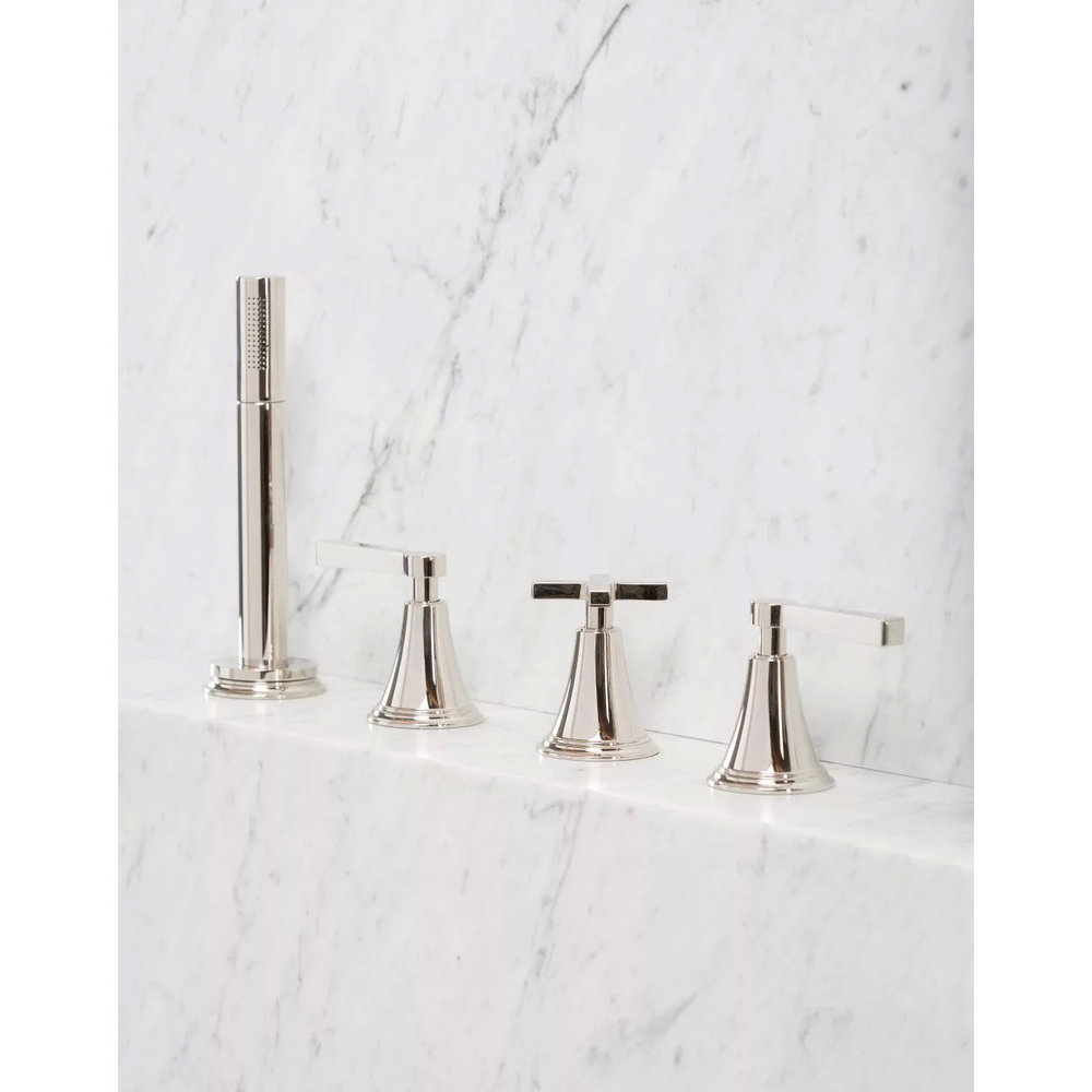 Porter Bathroom Hepworth 4-gats badkraanset  met handdouche - hendels BB652