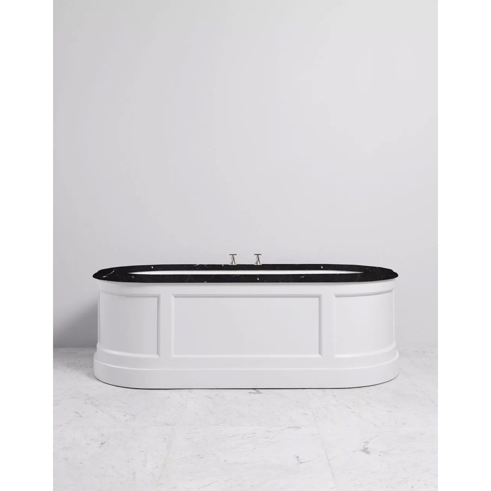 Porter Bathroom Freistehende  Badewanne mit Marmor-Top und Verkleidung MOHER  BP200