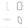 Dijon Small mirror MP307 Porter Bathroom Dijon Small mirror MP307