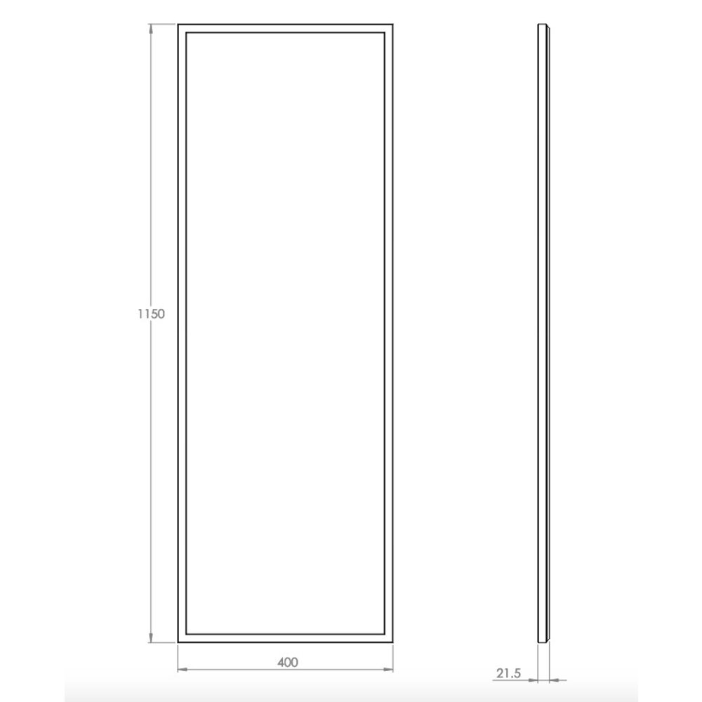 Porter Bathroom Everdon Tall mirror MM328