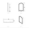 Dijon Large spiegelkast CP404 Porter Bathroom Dijon Large spiegelkast CP404