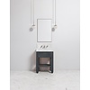 Cavendish Block Single VW154 - massief houten wastafelstand met lade, natuursteen blad en inbouw wastafel Porter Bathroom Cavendish Block Single VW154 - massief houten wastafelstand met lade, natuursteen blad en inbouw wastafel