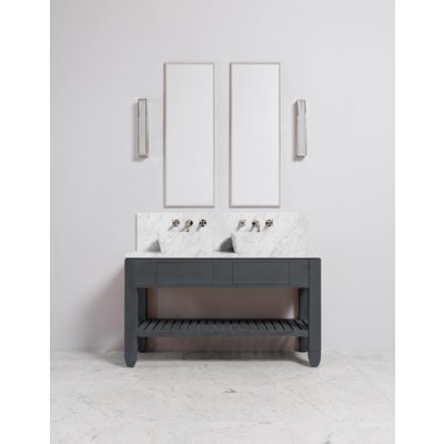 Wooden basin stand Cavendish Double VW151