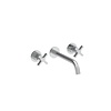 Coalbrook BANK Bank 3-hole wall basin mixer, 190mm spout  BA1011