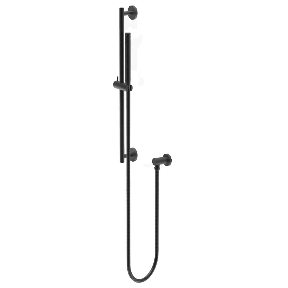 Coalbrook CO sliding rail set with rail, hand shower, hose and wall outlet CO4012