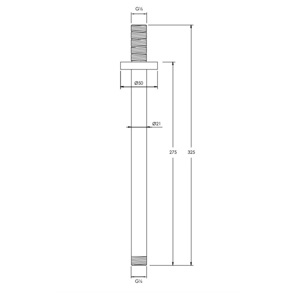 Coalbrook CO   ceiling outlet 300mm CO4005