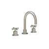 Coalbrook BANK Bank 3-hole basin mixer with swivel spout BA1016