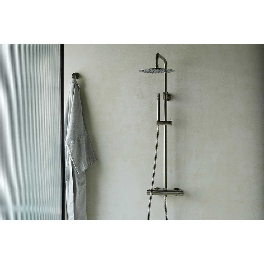 Coalbrook Exposed shower set  with 250mm shower rose and hand shower CO3000